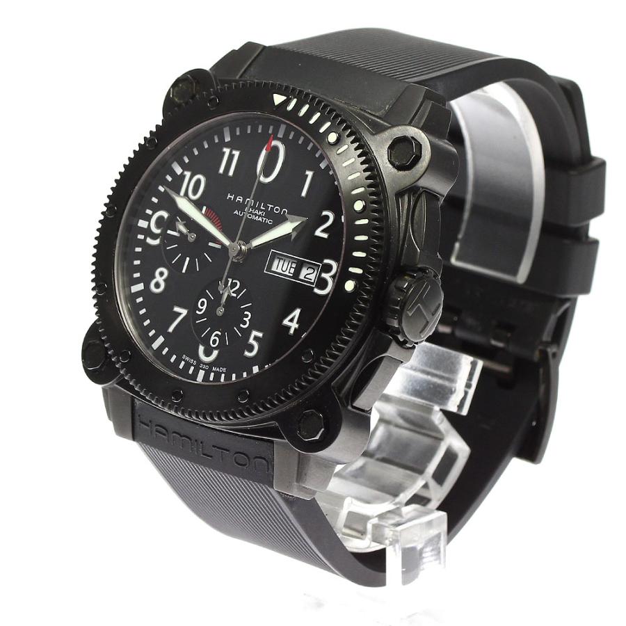 ハミルトン HAMILTON H786860 カーキビロウゼロ　スケルトン HAMILTON ハミルトン カーキ ビロウゼロ H785550 デイト 黒