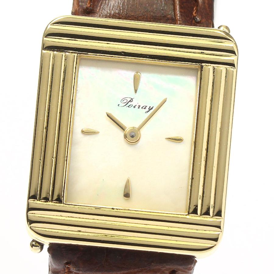 スイス製】ポアレ Poiray マ・プルミエ クォーツレディース腕時計