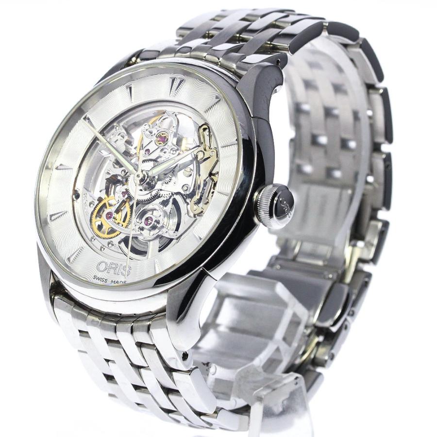 ORIS（オリス） ORIS 7591-01 アートリエ スケルトン 自動巻き メンズ