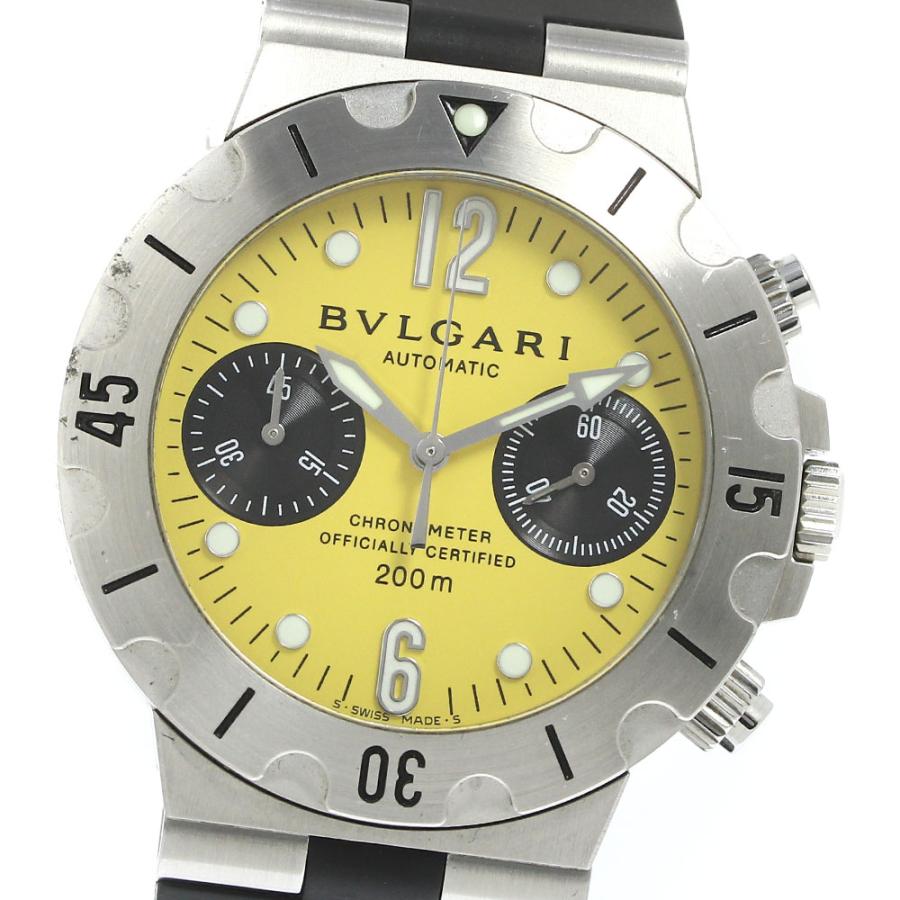 BVLGARI（ブルガリ） BVLGARI SCB38S ディアゴノ クロノグラフ 自動