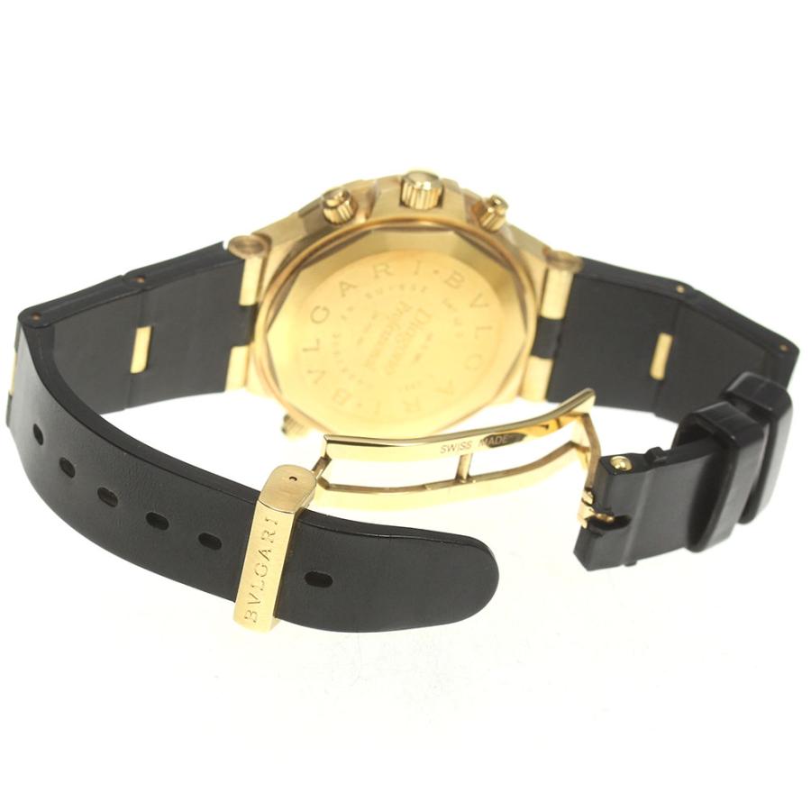 BVLGARI ブルガリ GMT40G ディアゴノプロフェッショナルGMT K18YG 