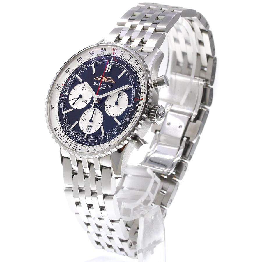 ブライトリング BREITLING AB0138 ナビタイマー B01 クロノグラフ 43 デイト 自動巻き メンズ 極美品 内箱・保証書付き_934740 ブライトリング（BREITLING） BREITLING AB0138 ナビタイマー クロノ