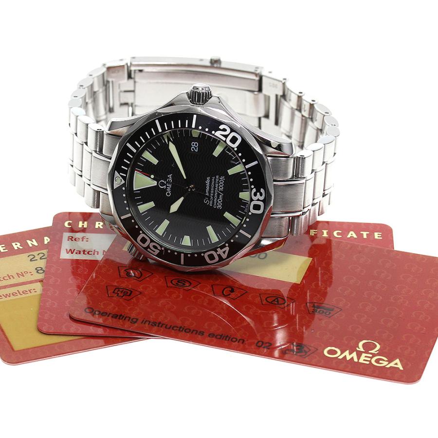 オメガ OMEGA 2254.50 シーマスター300 デイト 自動巻き メンズ良品  