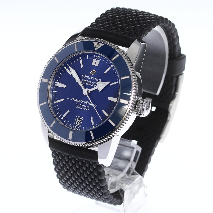 ブライトリング（BREITLING） BREITLING AB2010 スーパーオーシャン ヘリテージII デイト 自動巻き メンズ 美品 箱 ...