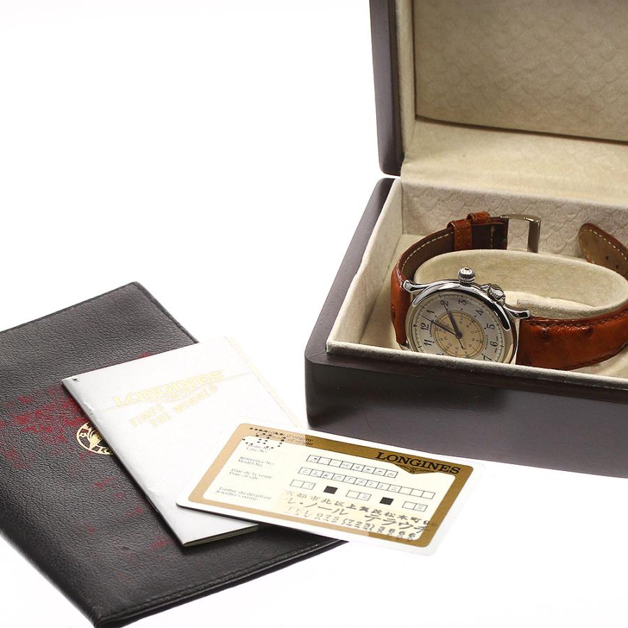 LONGINES ロンジン L2.605.4 ナビゲーション デュアルタイム 自動巻き