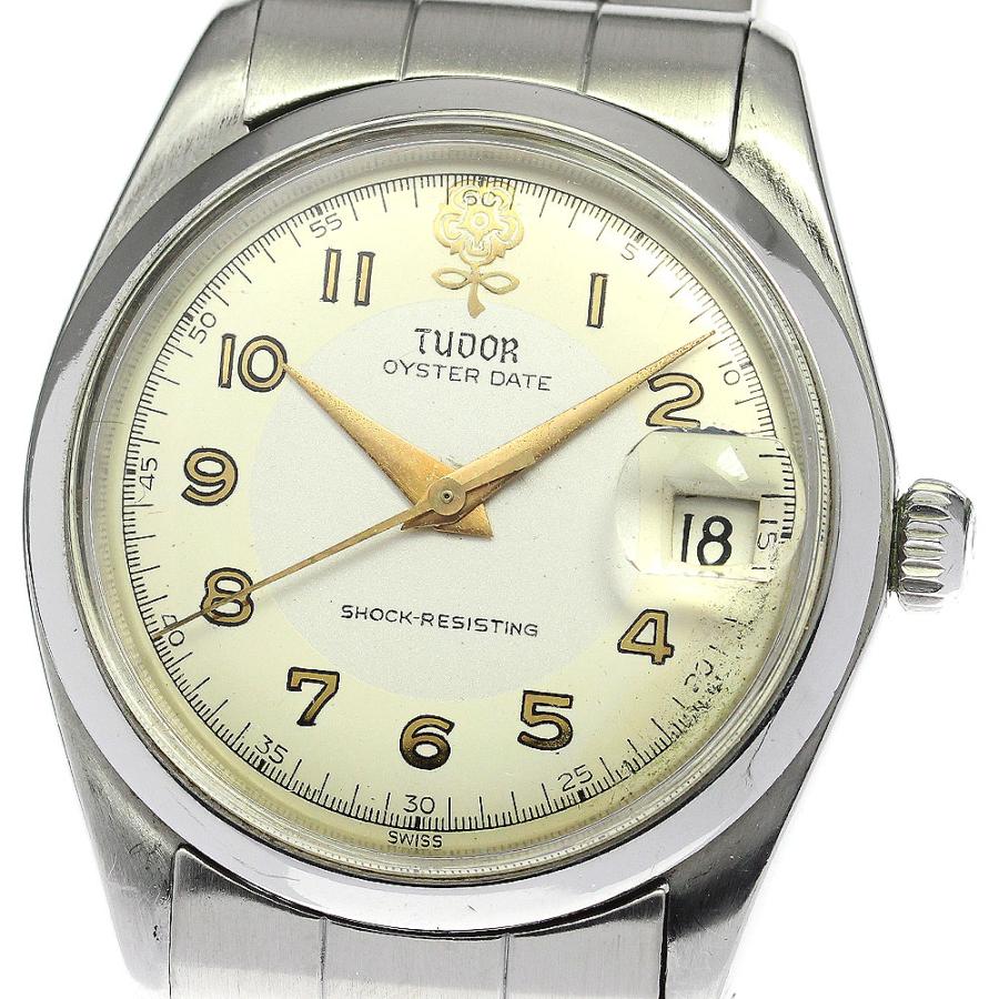TUDOR チュードル 7992/0 オイスターデイト Cal.2423 デカバラ 手巻き  