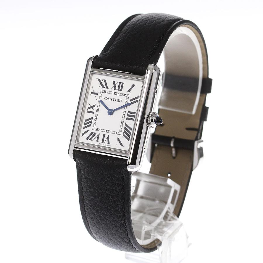 カルティエ CARTIER WSTA0041 タンクマスト LM クォーツ メンズ 美品 箱・保証書付き_744439 Cartier（カルティエ） CARTIER WSTA0041 タンクマスト LM クォーツ