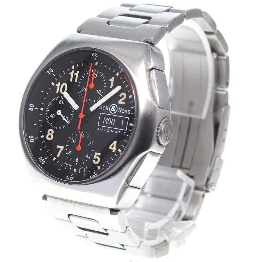 ベル&ロス Bell＆Ross 300-S スペース3 クロノグラフ 自動巻き メンズ