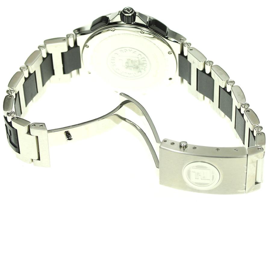 美品✨　FENDI 時計　メンズ　4800M クロノグラフ　ダイバー　ブラック FENDI 4800M フェンディ ハイスピードクロノグラフプラスチュク