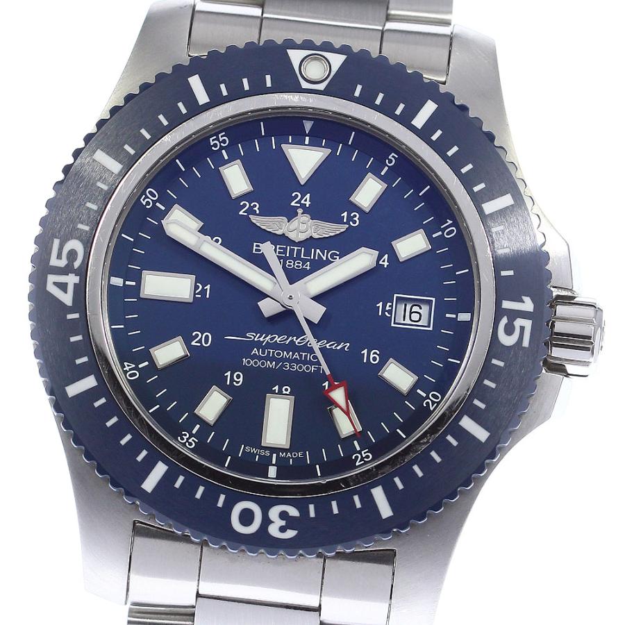 ブライトリング BREITLING Y17393 スーパーオーシャン44 スペシャル デイト 自動巻き メンズ 保証書付き_973422 ブライトリング（BREITLING） BREITLING Y17393 スーパーオーシャン44