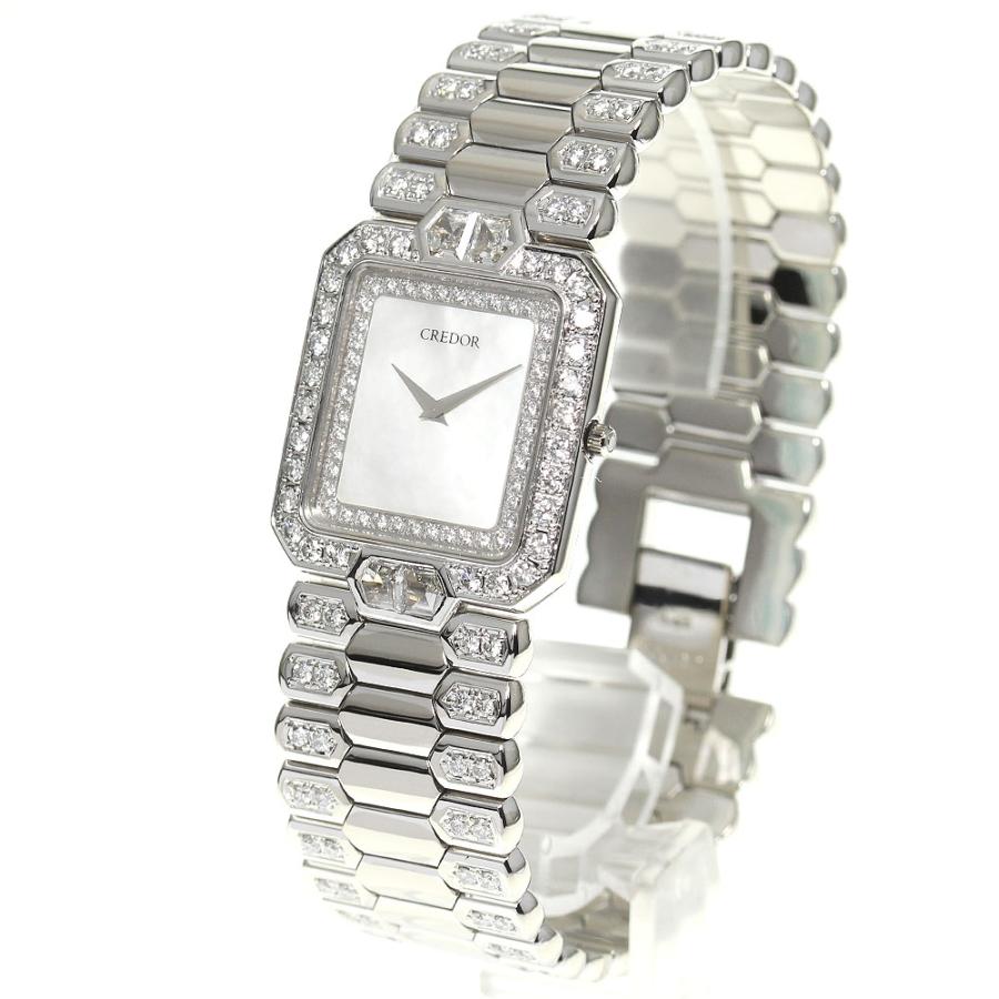 SEIKO（セイコー） SEIKO 2F70-5900 クレドール K18WG スクエア