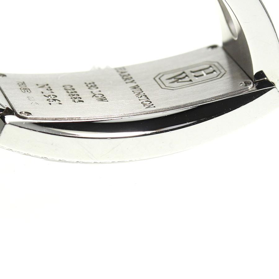 ハリーウィンストン HARRY WINSTON 330LQW アヴェニューC K18WG ダイヤモンド クォーツ レディース 保証書付き_745364 ハリーウィンストン HARRY WINSTON 330LQW アヴェニューC K18WG