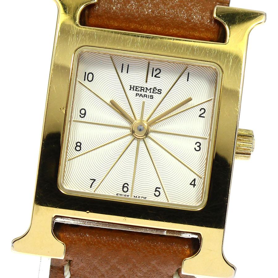 HERMES（エルメス） HERMES HH1.201 Hウォッチ クォーツ レディース 箱