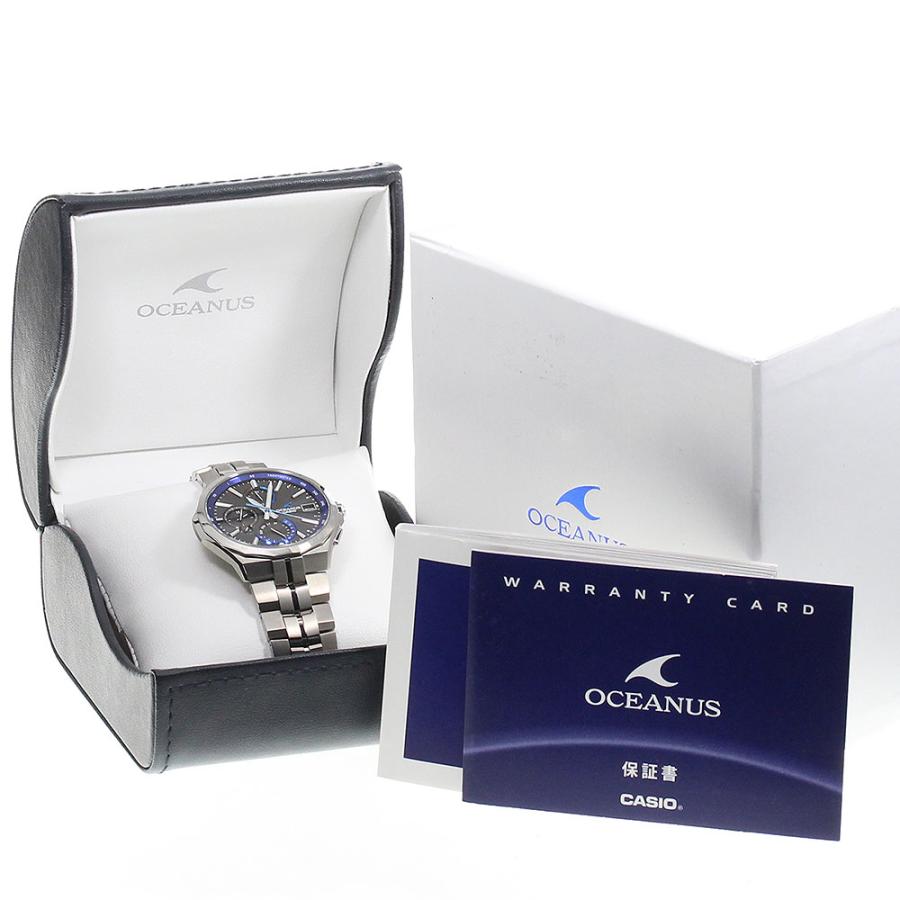 CASIO（カシオ） CASIO OCW-S5000-1AJF オシアナス マンタ ソーラー 