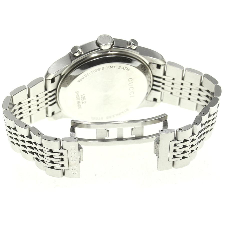 【GUCCI】グッチ Gタイムレス クロノグラフ 126.2/YA126214 自動巻き メンズ_716907 GUCCI（グッチ） GUCCI 126.2/YA126214 Gタイムレス クロノグラフ 自動