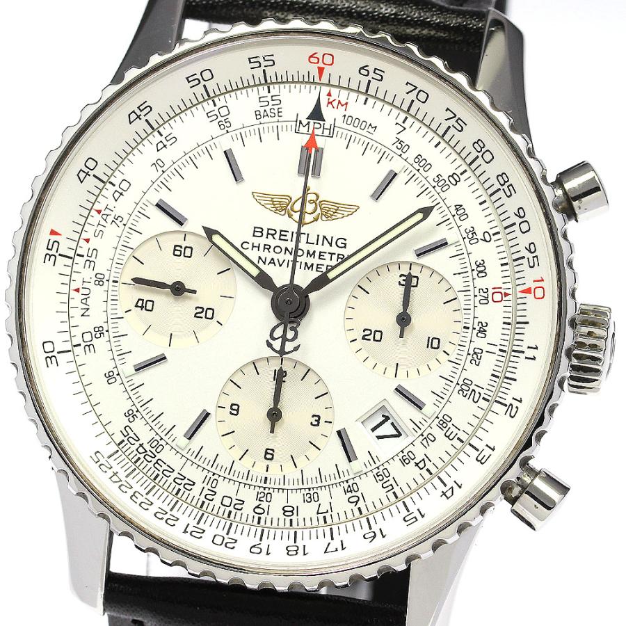ミ*ト様 ブライトリングBREITLING ナビタイマーA23322クロノグラフ ブライトリング（BREITLING） BREITLING A23322 ナビタイマー クロノ