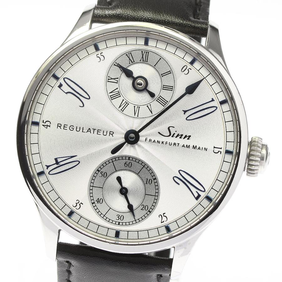ジン Sinn 6100 レギュレーター スモールセコンド 手巻き メンズ 良品 