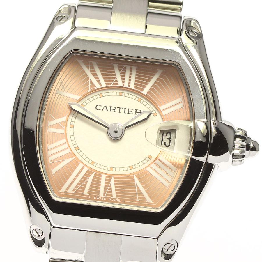 カルティエ CARTIER W62054V3 ロードスター SM 2007年限定 デイト クォーツ レディース _746770 :746770 ...
