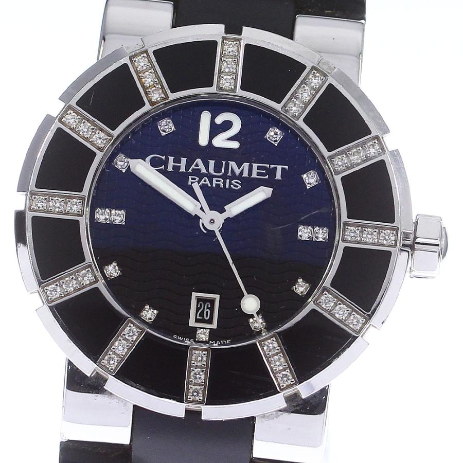 CHARRIOL ベルト訳あり ショーメ Chaumet クラスワン デイト