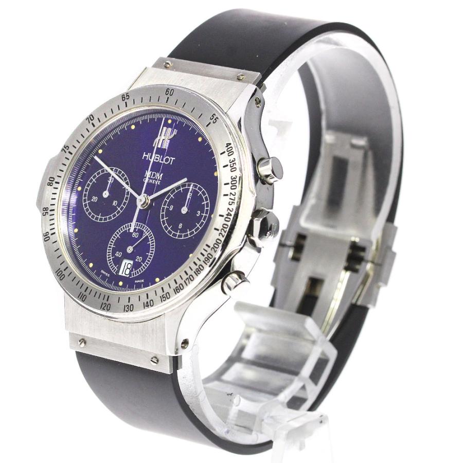 HUBLOT ウブロ 1621.1 MDM クロノグラフ クォーツ メンズ HUBLOT ウブロ 1621.1 MDM クロノグラフ クォーツ メンズ