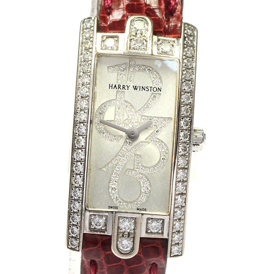 訳あり ハリーウィンストン HARRY WINSTON 332LQW アヴェニュー Cミニ  