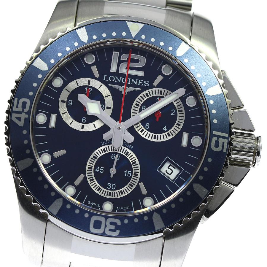 ロンジン LONGINES L3.743.4 ハイドロコンクエスト クロノグラフ