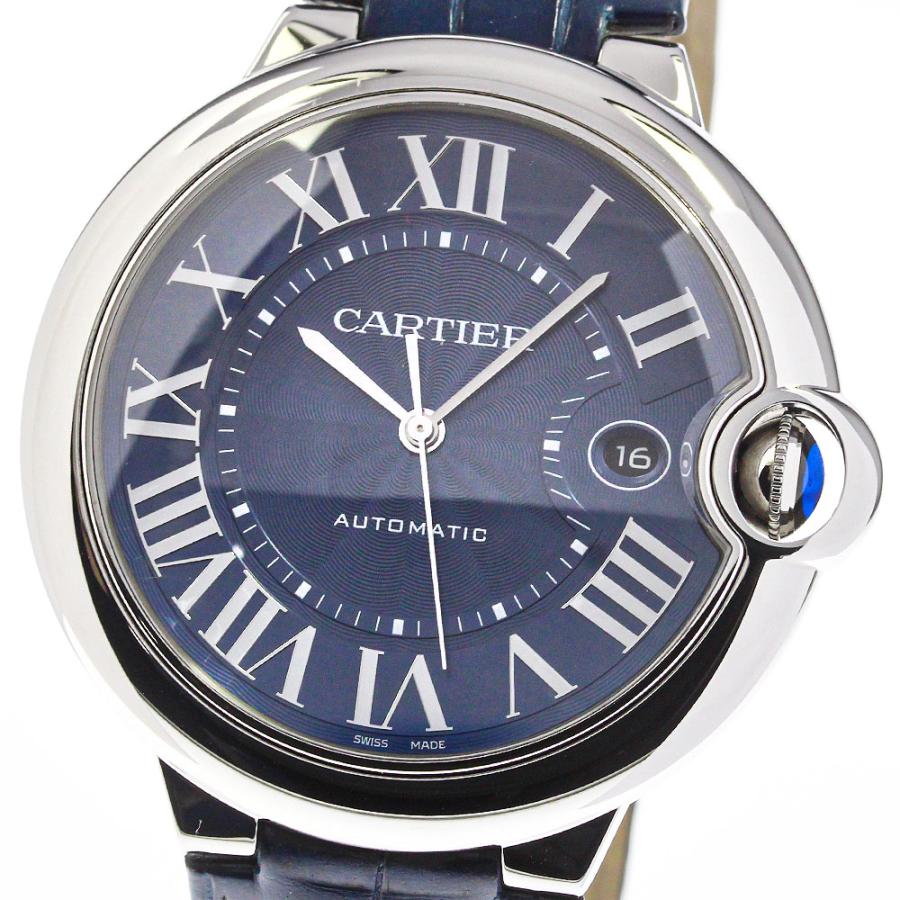 カルティエ CARTIER WSBB0027 バロンブルー ドゥ カルティエ デイト 自動巻き メンズ 良品 _972559 Cartier（カルティエ） CARTIER WSBB0027 バロンブルー ドゥ デイト