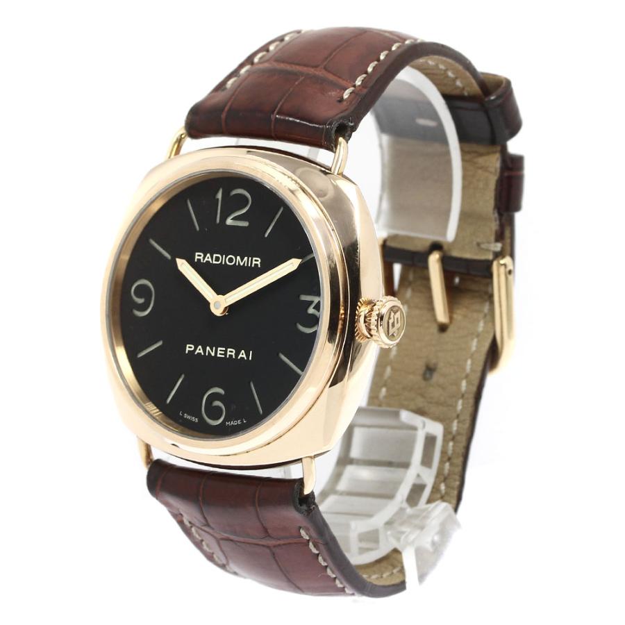 OFFICINE PANERAI（オフィチーネ パネライ） パネライ PANERAI PAM00231 ラジオミール ベース K18PG ...