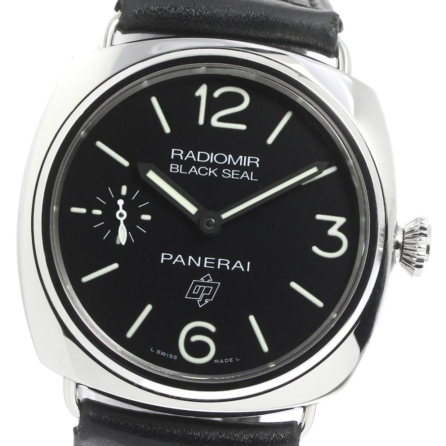 OFFICINE PANERAI パネライ PAMC0380 ラジオミール ブラックシール  