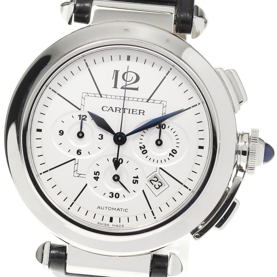 カルティエ CARTIER W3108555 パシャ 42MM クロノグラフ 自動巻き メンズ _969024 Cartier（カルティエ） CARTIER W3108555 パシャ 42MM クロノグラフ
