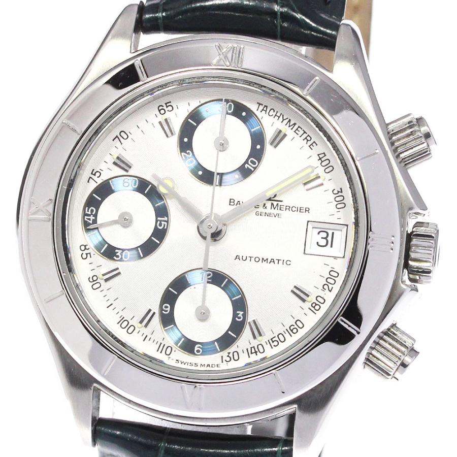 希少 BAUME&Mercier マリブ クロノグラフ 自動巻き メンズ 腕時計 BAUME&MERCIER（ボーム&メルシエ） ボーム＆メルシェ Baume & Mercier