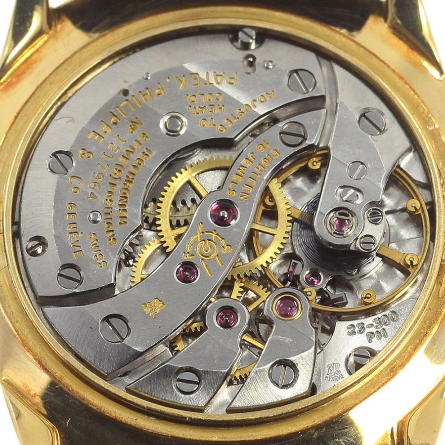パテック・フィリップ K18 金無垢 腕時計 手巻き ゴールデンエリプスメンズ