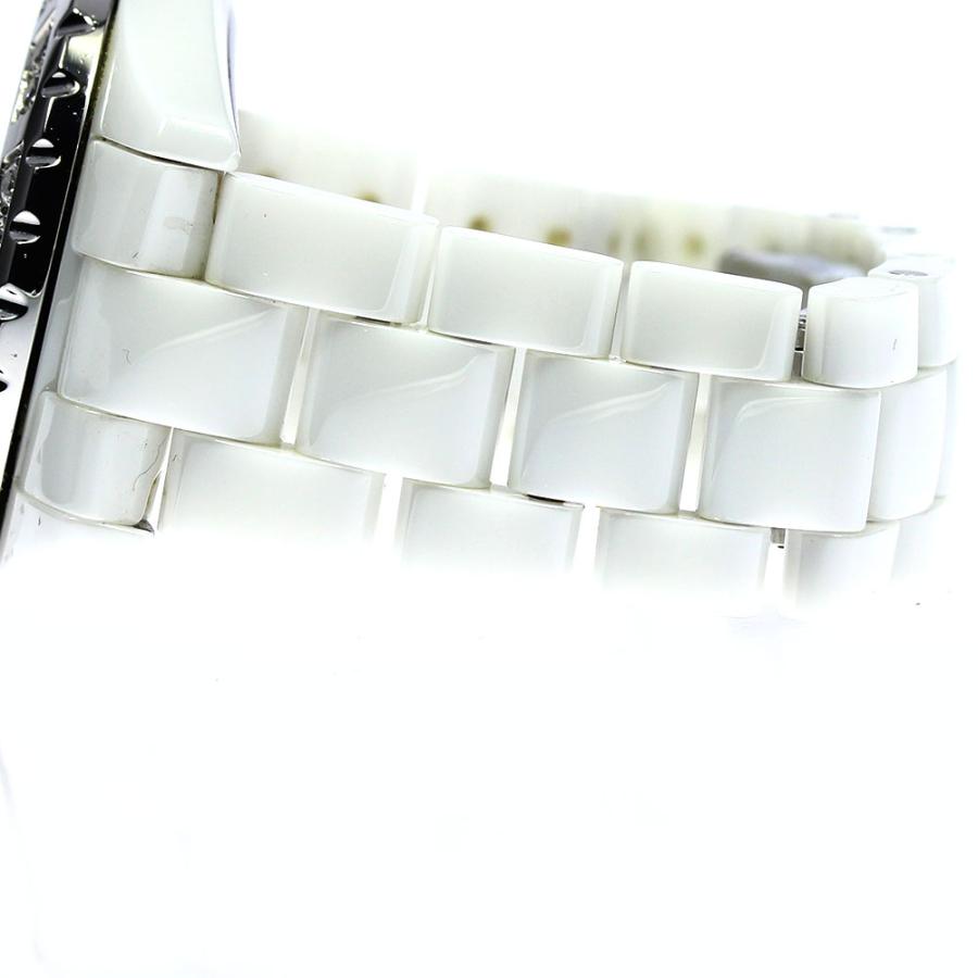 CHANEL J12 社外CZアフターダイヤベルト☆ホワイト☆ラスト1本！！☆ CHANEL（シャネル） CHANEL J12 アフターダイヤベゼル 白セラミック