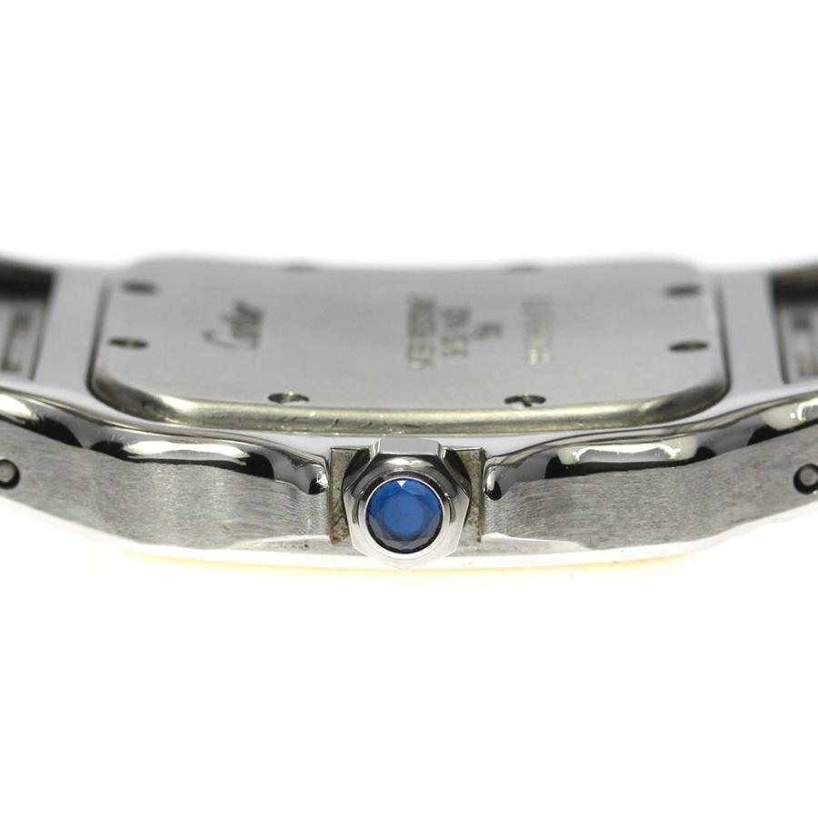 Cartier（カルティエ） サントスガルべ LM YGコンビ クォーツ メンズ