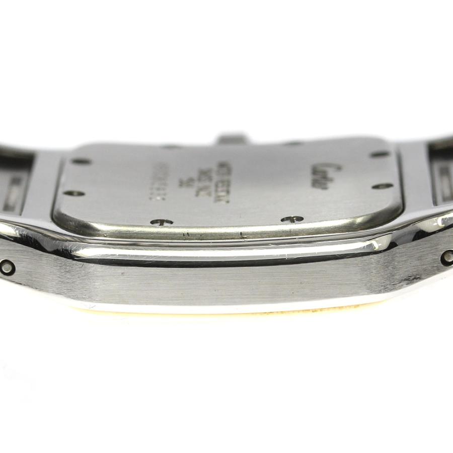 Cartier（カルティエ） サントスガルべ LM YGコンビ クォーツ メンズ