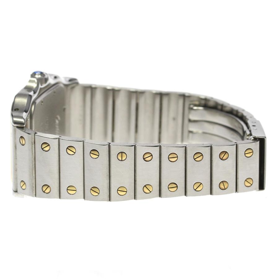 Cartier（カルティエ） サントスガルべ LM YGコンビ クォーツ メンズ