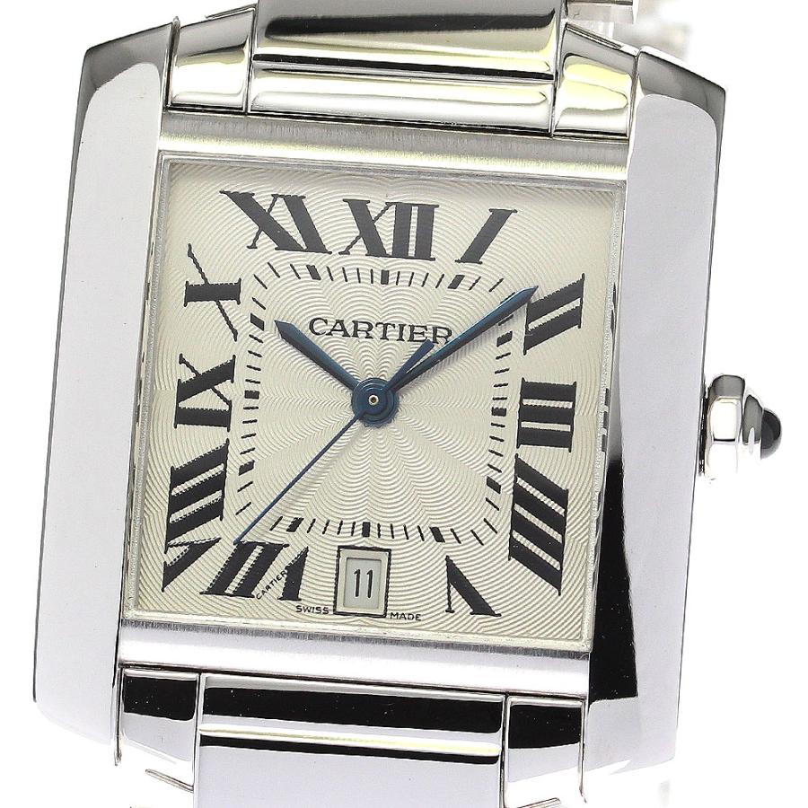 Cartier カルティエ CARTIER タンクフランセーズ LM K18WG 自動巻き  