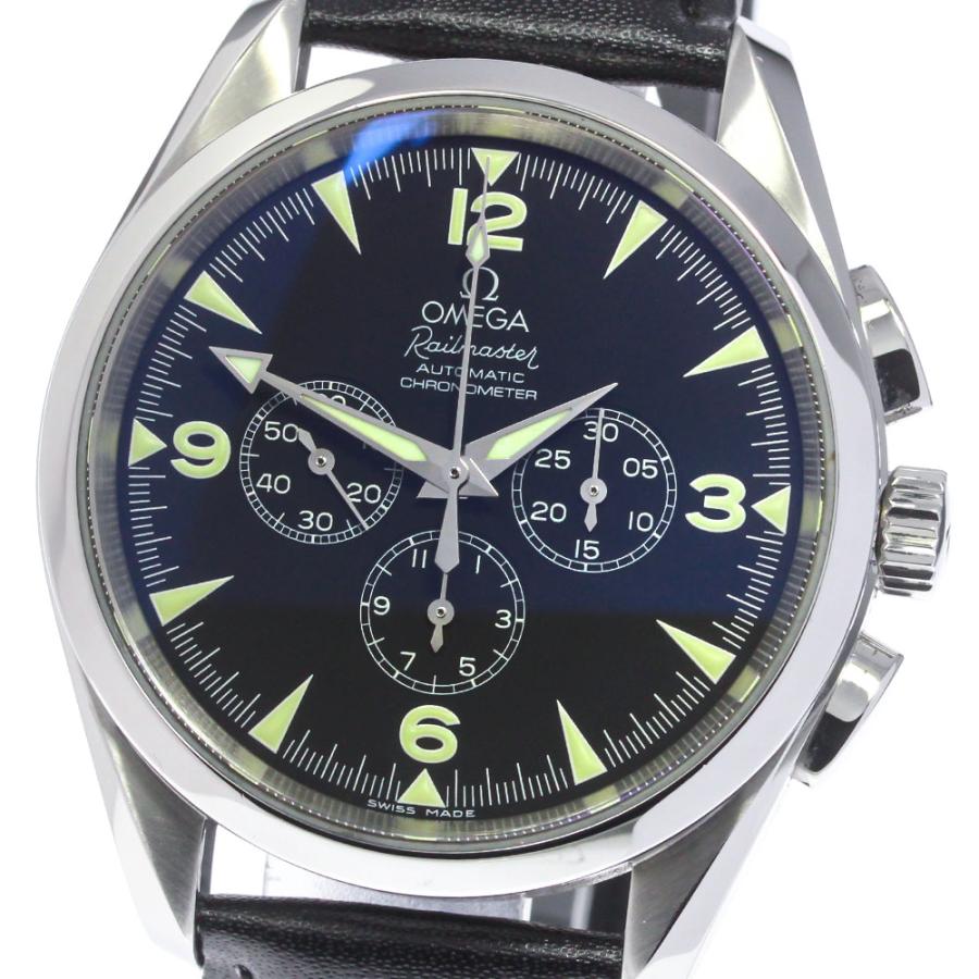 OMEGA 手巻きクロノグラフ 腕時計 アンティーク OMEGA（オメガ） OMEGA 2512.52 シーマスター アクアテラ レイル
