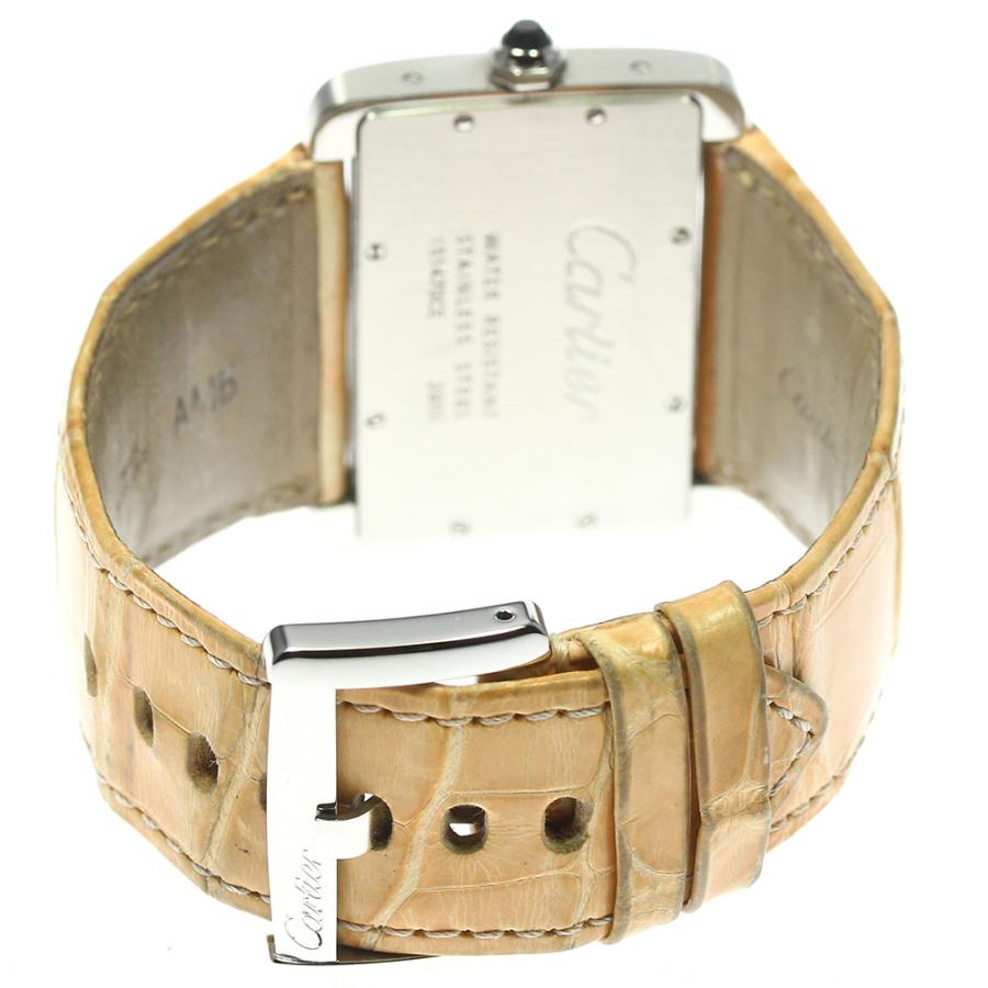 カルティエ CARTIER W6300655 タンクディバンLM クォーツ メンズ _860826 Cartier（カルティエ） CARTIER W6300655 タンクディバンLM クォーツ