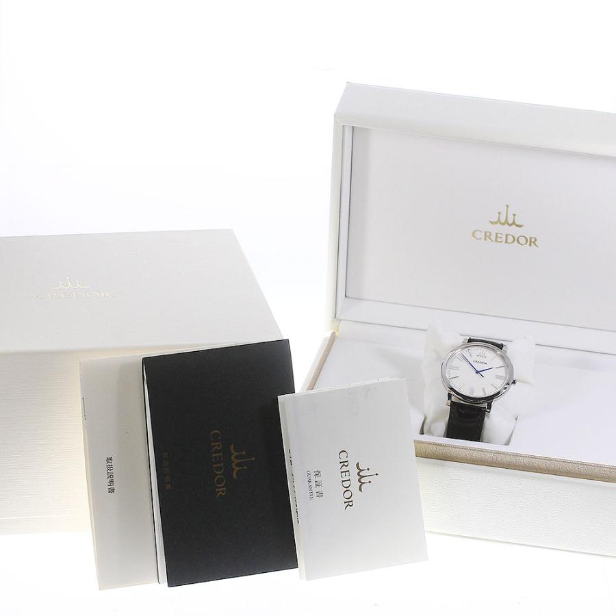 値下げ！SEIKO クレドール 腕時計 クォーツ　箱付き SEIKO セイコー GCAR965 クレドール クォーツ メンズ 箱・保証書