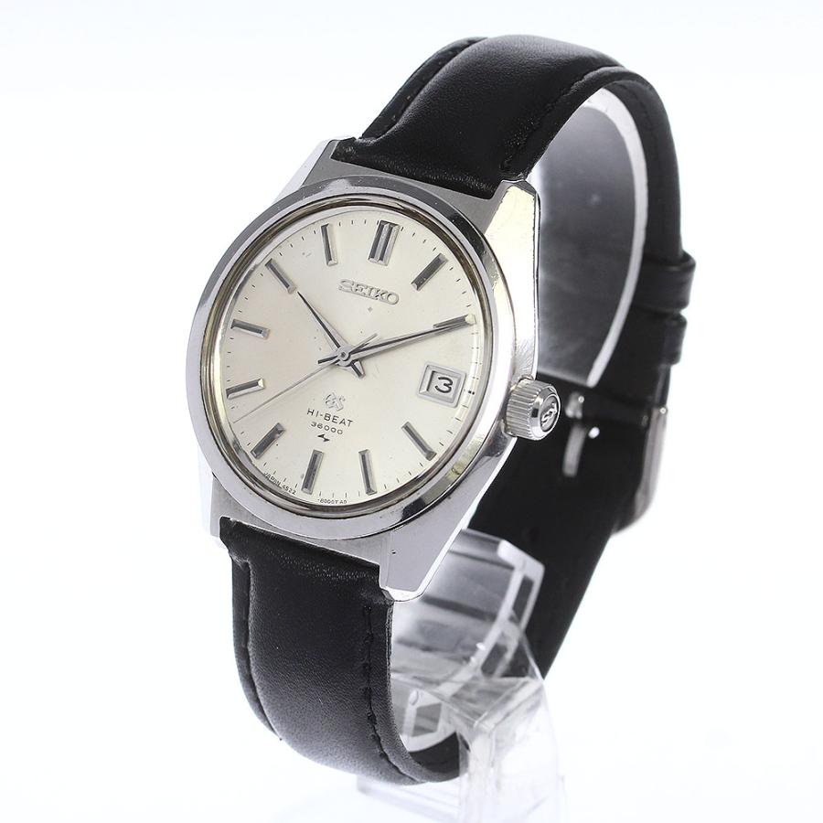 SEIKO セイコー 4522-8000 グランドセイコー ハイビート デイト 手巻き メンズ _748901 : CLOSER Yahoo ...