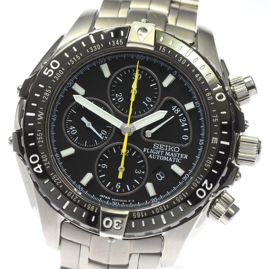 訳あり セイコー SEIKO 6S37-0010/SBDS001 プロスペックス フライトマスター クロノグラフ 自動巻き メンズ _963109 SEIKO（セイコー） 訳あり SEIKO SBDS001/6S37-0010 プロスペックス