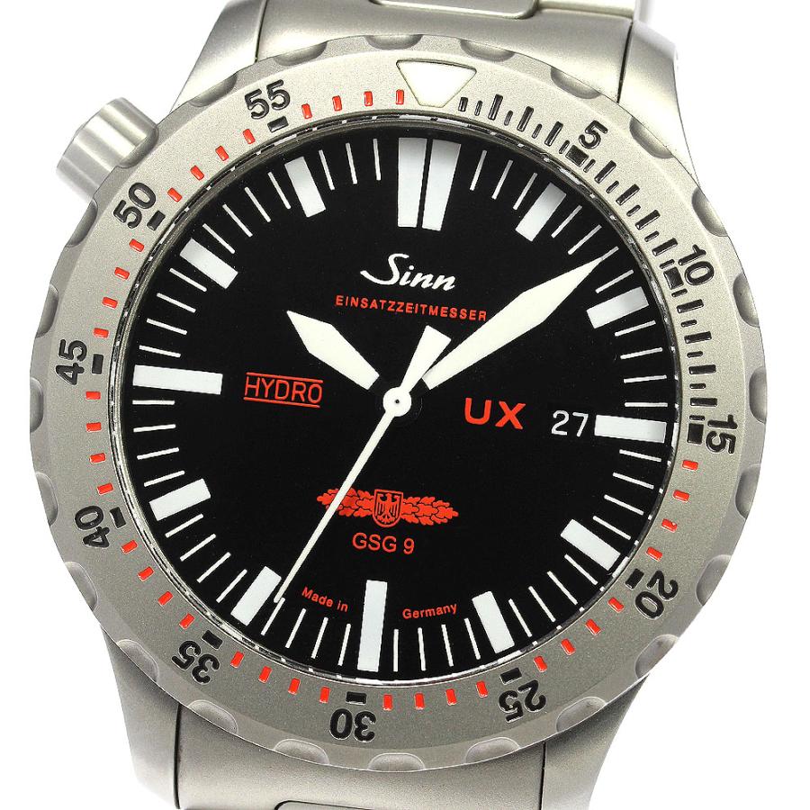 Sinn ジン 403.EZM2.GSG9 ハイドロ デイト クォーツ メンズ 極美 Sinn ジン 403.EZM2.GSG9 ハイドロ デイト クォーツ メンズ 極美