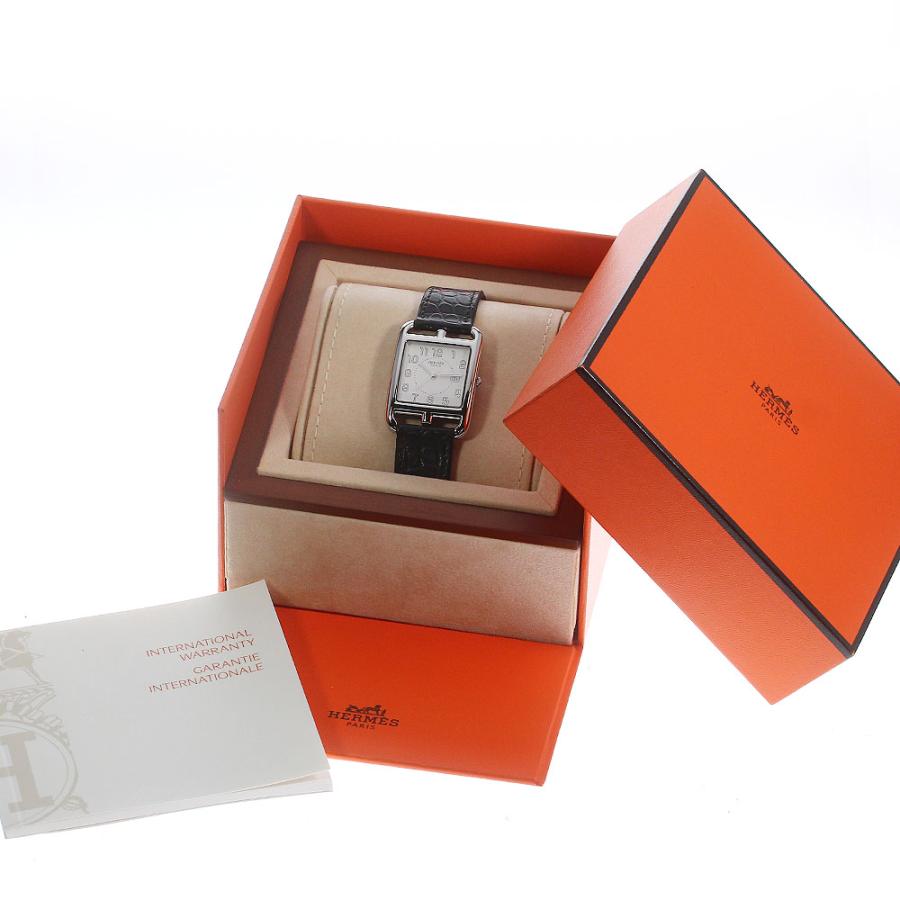 HERMES エルメス CC2.710 ケープコッド クォーツ メンズ 内箱