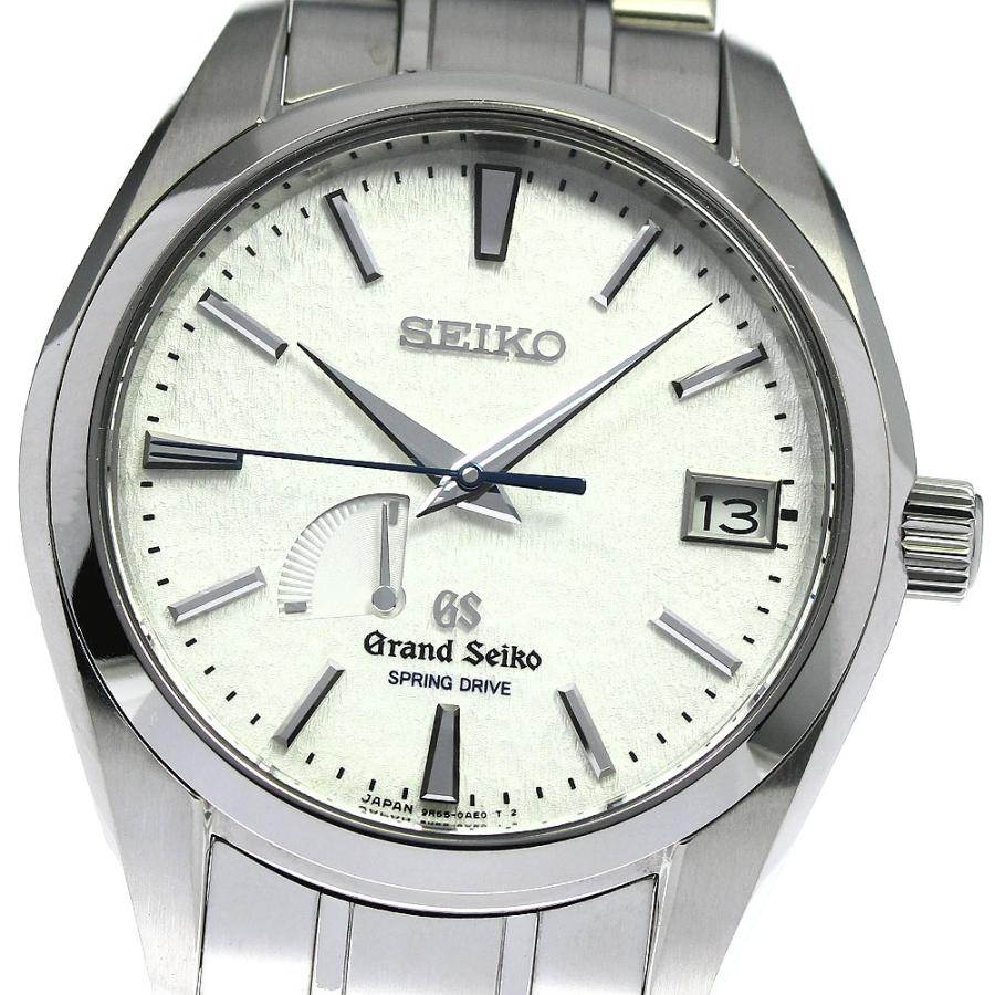 ★箱付き【SEIKO】セイコー グランドセイコー パワーリザーブ SBGA011/9R65-0AE0 スプリングドライブ メンズ_733525 SEIKO（セイコー） SEIKO SBGA011/9R65-0AE0 グランドセイコー パワー