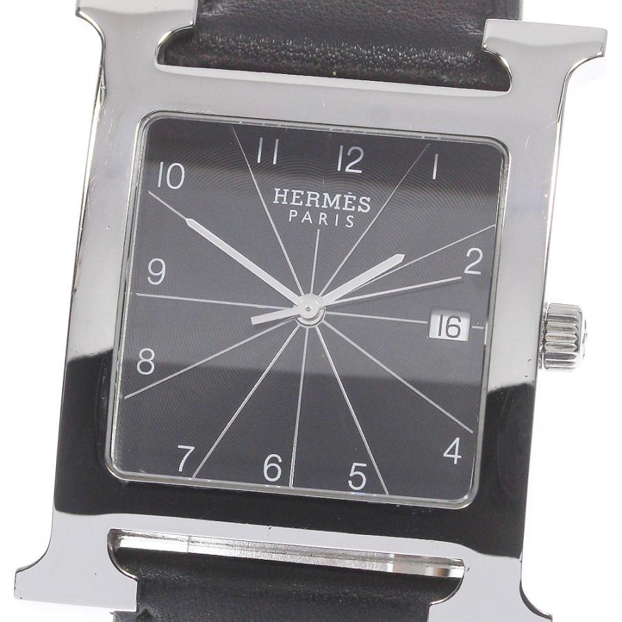 HERMES（エルメス） HERMES HH1.810 Hウォッチ デイト クォーツ メンズ