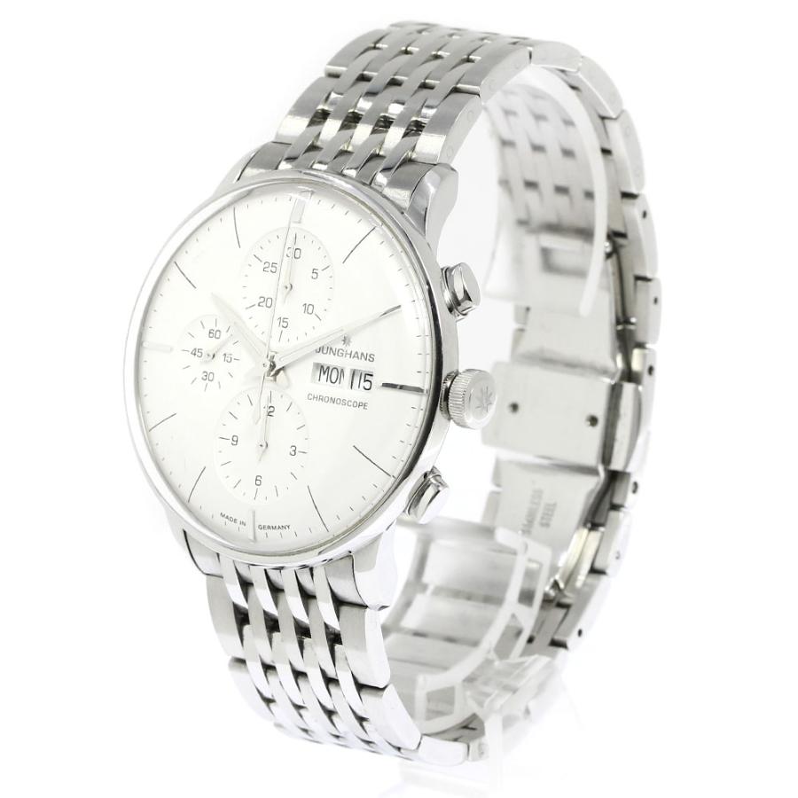 Junghans ユンハンス JUNGHANS 027/4121 マイスター クロノスコープ  