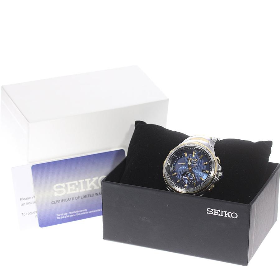 【箱・コマ付】セイコー コーチュラ SSG020電波ソーラー腕時計 海外モデル SEIKO（セイコー） SEIKO SSG020 コーチュラ 海外モデル ソーラー電波