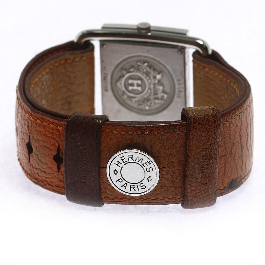 HERMES エルメス BA1.510 バレニア デイト クォーツ メンズ