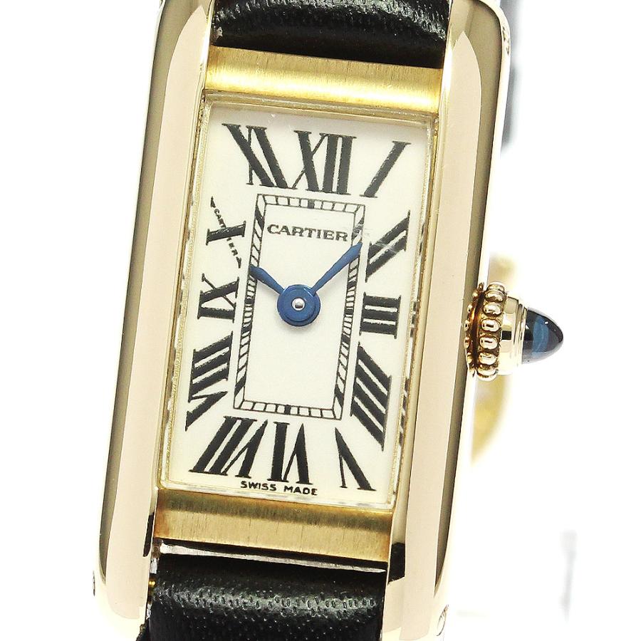 papicoCartier タンクアロンジェ カルティエ/タンクアロンジェ/SWISS MADEホワイトローマン
